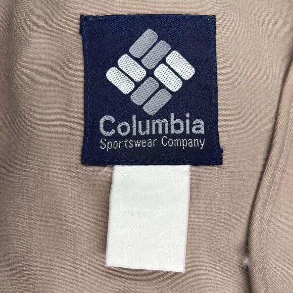 Columbia Fly Fishing Vest Sportswear Men's Size XXL Tan Vintage Fish Outdoor - Picture 8 of 8